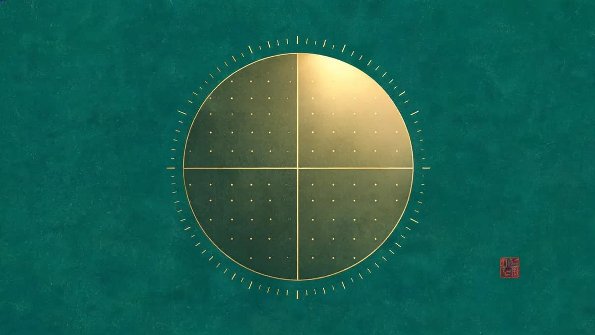 How to Read a Bazi Chart — cover illustration